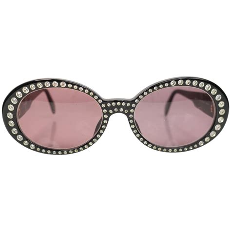 black chanel sunglasses rhinestones|shop Chanel sunglasses online.